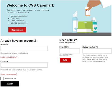 com account, go to the My Account page and click on Family Prescription Accounts in Prescription Center. . Cvscaremark login